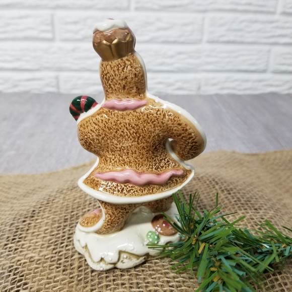 Fitz and Floyd gingerbread man salt & pepper shakers - Picture 4 of 10